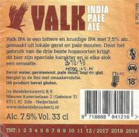 De Heidebrouwerij, Valk india Pale Ale