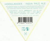 Hooglander Bier, India Pale Ale