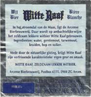 Hertog Jan Brouwerij, Witte Raaf Wit Bier Bière Blanche