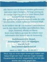 Stadsbrouwerij De Hemel, (Helse Engel)