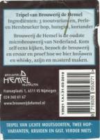 Stadsbrouwerij De Hemel, (Helse Engel ) Tripel