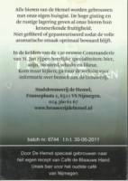 Stadsbrouwerij De Hemel, (Rooie  Tiep Top)