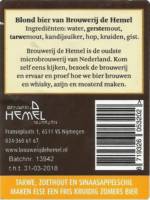 Stadsbrouwerij De Hemel, (Else) Blond