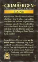 Licentiebrouwsels , Grimbergen Blond