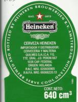 Heineken, Heineken Cerveza