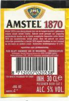 Heineken, Amstel  1870 Pilsener Bier