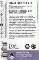 Brouwerij de Prael, Prael Scotch Ale