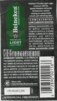 Heineken, Heineken Premium Light Lager Beer