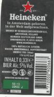 Heineken, Heineken Bier
