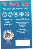 Jopen B.V., Vos Vader bier