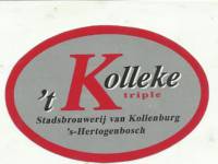 Stadsbrouwerij van Kollenburg, 't Kolleke  Triple Stadsbrouwerij van Kollenburg, 't Kolleke  Triple