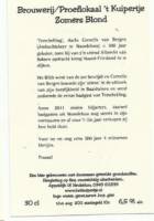 Bierbrouwerij 't Kuipertje, (Noordeloos Midsland) Zomers Blond