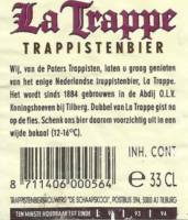 Brouwerij De Koningshoeven , La Trappe Trappistenbier Dubbel