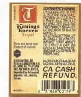 Brouwerij De Koningshoeven , Koningshoeven Tripel