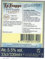 Brouwerij De Koningshoeven , La Trappe Witte Trappist Trappist