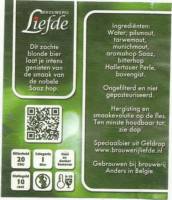 Brouwerij Liefde, Liefde (Intense Liefde)