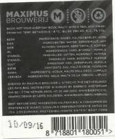 Maximus Brouwerij, Bock