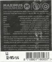 Maximus Brouwerij, Stout 8