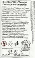Brouwerij De Molen, Bier/Beer/Bière/Cerveja/Cerveza/Birra/Øl/Starköl