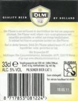 Olm Brouwerijen BV, Olm Pilsener Bier Olm Brouwerijen BV, Olm Pilsener Bier
