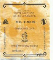 Oedipus Brewing, (Roest) Saison