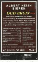 Oranjeboom Bierbrouwerij, Albert Heijn Bieren Oud Bruin Bier