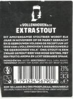 Brouwerij Poesiat & Kater, v. Vollenhoven & co  Extra stout