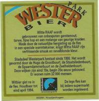 Brouwerij De Raaf, Westerpark Bier