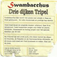 Brouwerij Swambacchus, Swambacchus Drie Dijken Tripel