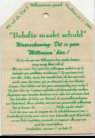 Scheldebrouwerij, Belofte maakt schuld Scheldebrouwerij, Belofte maakt schuld