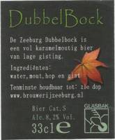 Brouwerij Zeeburg, Dubbel Bock Brouwerij Zeeburg, Dubbel Bock
