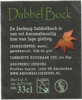 Brouwerij Zeeburg, Dubbel Bock