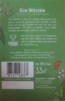 Gebrouwen door Vrouwen, Gin Weizen