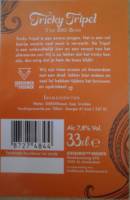 Gebrouwen door Vrouwen, Tricky Tripel The Big Boss