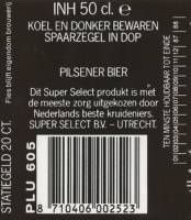 Bavaria, Super Select Pilsener Bier