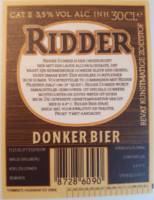 Brouwerij De Ridder, Donker Bier