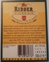 Brouwerij De Ridder, Pilsener Bier