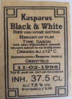 Bierbrouwerij Kasparus, Black & White Saison