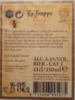 Brouwerij De Koningshoeven , La Trappe Blond Trappist