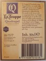 Brouwerij De Koningshoeven , La Trappe Quadrupel Trappistenbier