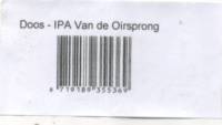 Brouwerij Van de Oirsprong, IPA