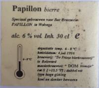 Friese Bierbrouwerij Us Heit, Papillon bierre