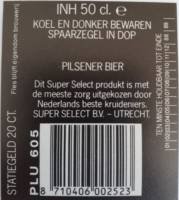 Bavaria, Super Select Pilsener Bier