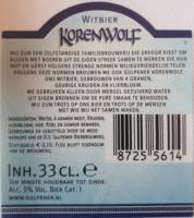 Gulpener Bierbrouwerij, Korenwolf Witbier