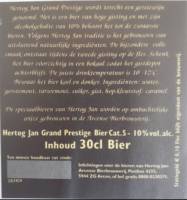 Hertog Jan Brouwerij, Hertog Jan Grand Prestige