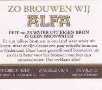 Alfa (Meens Bierbrouwerij), (Edel Pils)