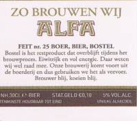 Alfa (Meens Bierbrouwerij), (Edel Pils)