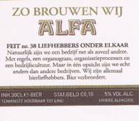 Alfa (Meens Bierbrouwerij), (Edel Pils)