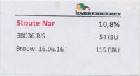 De Bierboerderij, Stoute Nar RIS De Bierboerderij, Stoute Nar RIS