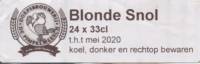Dorpsbrouwerij De Pimpelmeesch, Blonde Snol